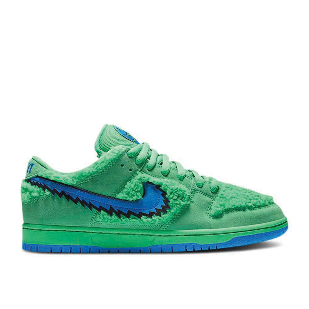 Nike Grateful Dead X Dunk Low SB 'Green Bear' Revered Footwear