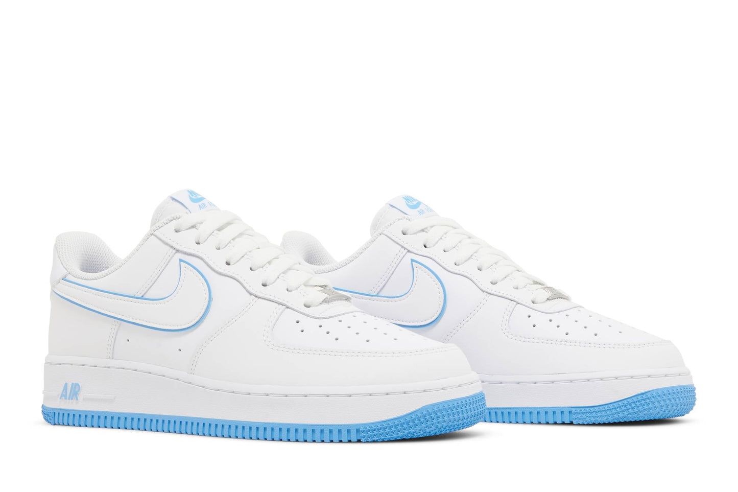 Nike Air Force 1 '07 Low White University Blue Sole DV0788-101
