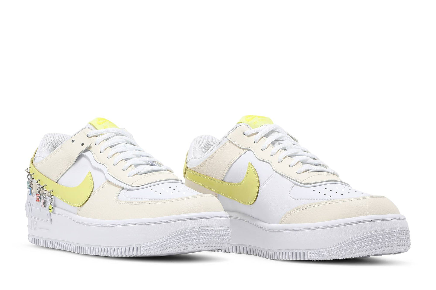 ( Women ) Nike Air Force 1 Shadow SE Pale Ivory Light Zitron DJ5197-100