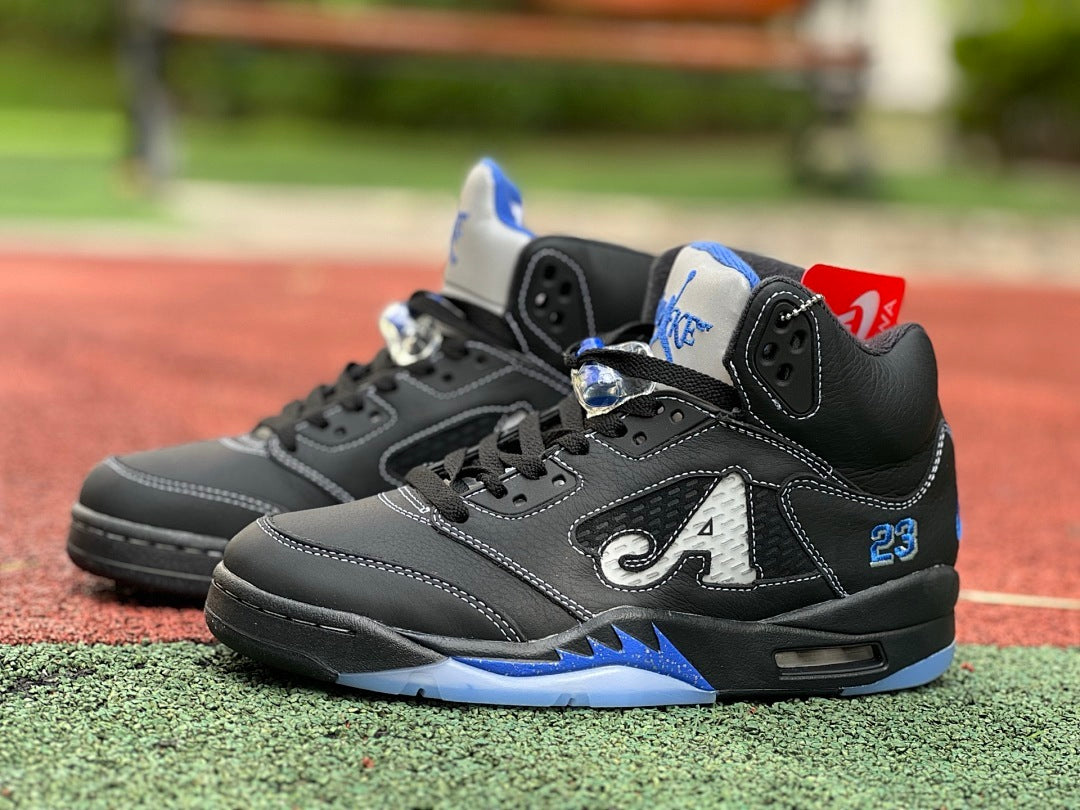 Air Jordan 5 Alpha Sample Black Blue