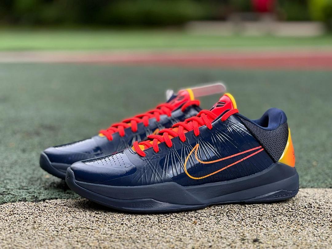 Nike Kobe 5 Protro EYBL Deep Royal Blue Speed Yellow Challenge Red CD4991-400