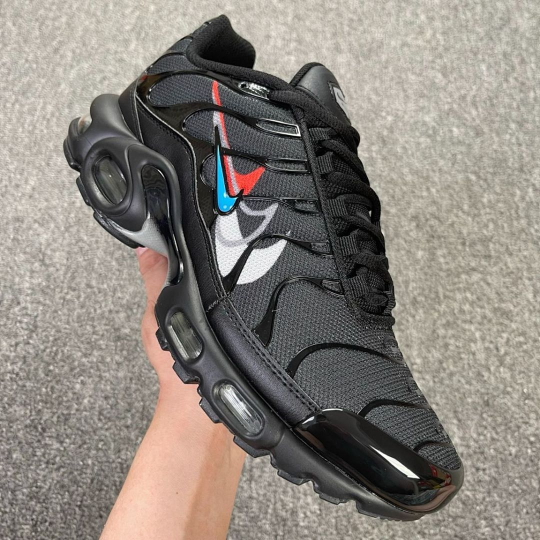 Nike Air Max Plus TN Triple Swoosh Black Red Blue White CW6010-001