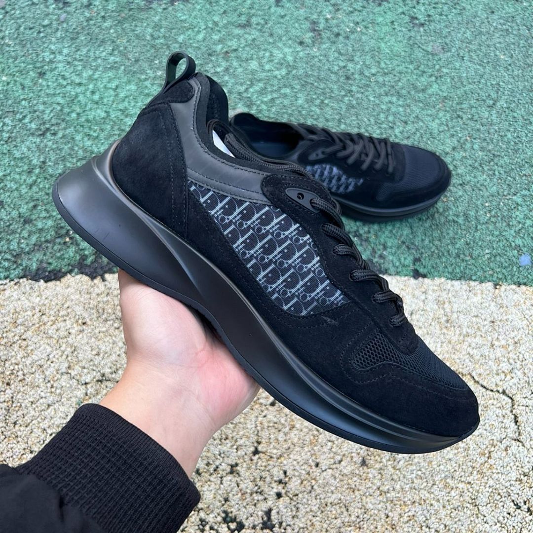 Dior Vibe Low-Top Sneaker Black Oblique