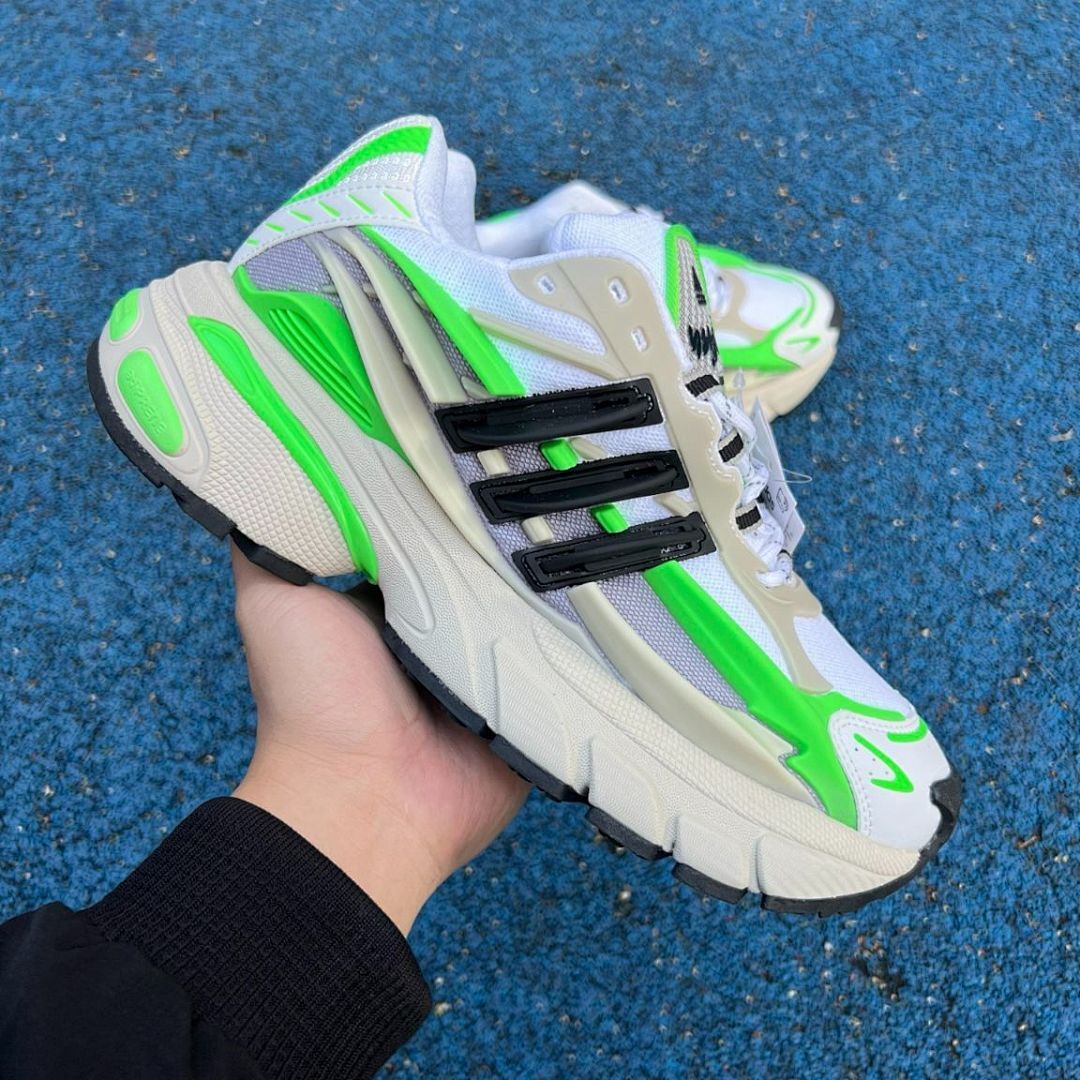 Adidas Response CL "Semi Lucid Green" Cloud White Core Black Sneakers GW8360