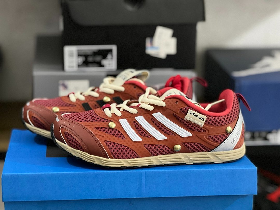 Adidas S.F.T.M. Still From The Moment Adizero Type 006 Mars Red Terracotta Running Sneakers SFTM-006