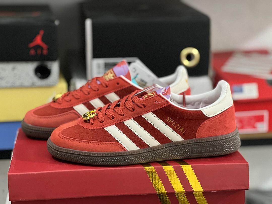 Adidas Handball Spezial Scarlet Cloud White Gum HP6695 Sneakers