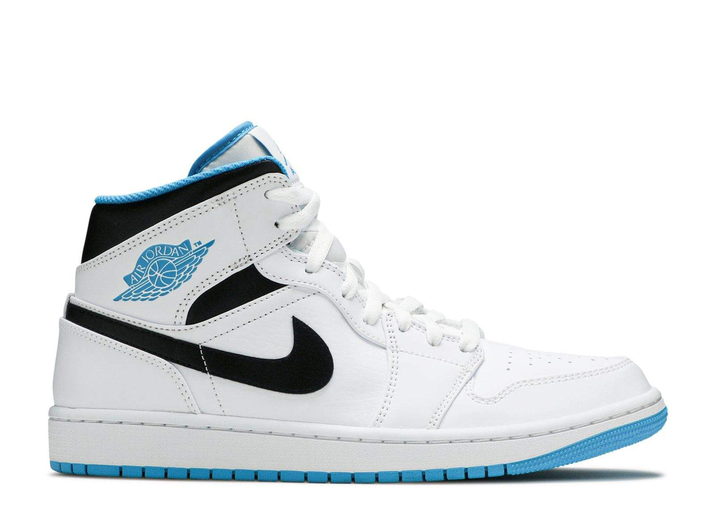 Air Jordan 1 Mid 'Laser Blue' Everlasting Sneaker