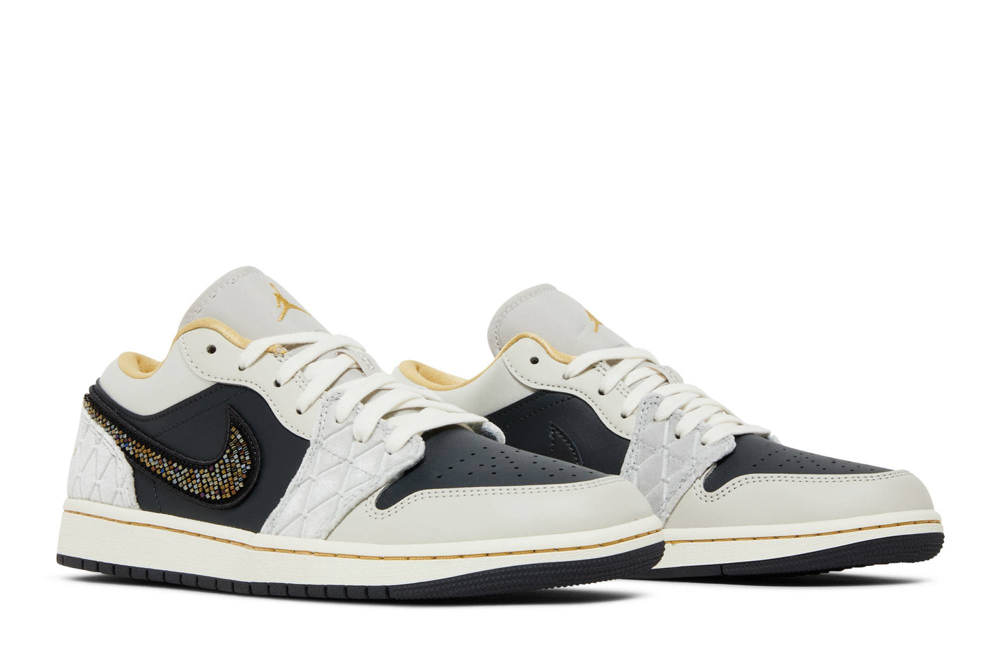 Air Jordan 1 Low 'Beaded Swoosh' DV1762-001