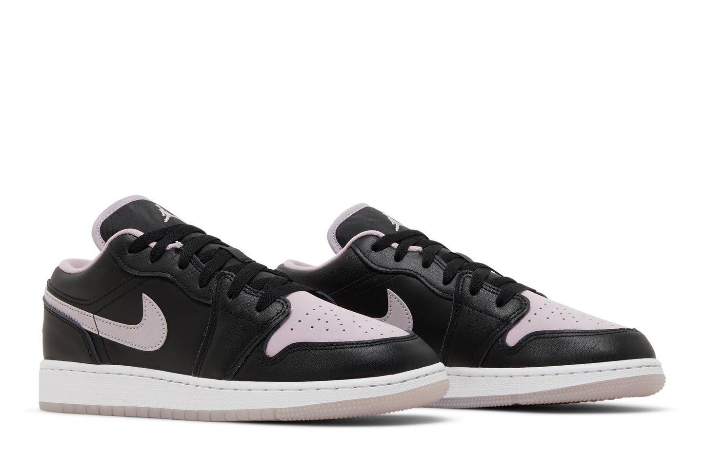 ( Grade School ) Air Jordan 1 Low SE 'Black Iced Lilac' DV1333-051