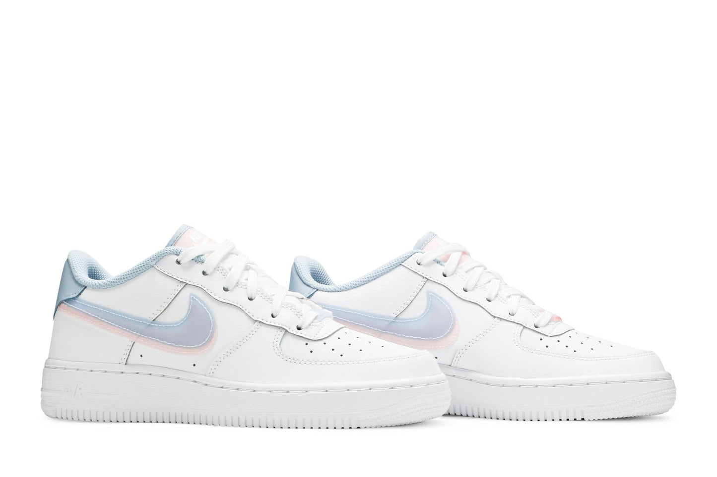 ( Grade School ) Nike Air Force 1 LV8 Double Swoosh CW1574-100