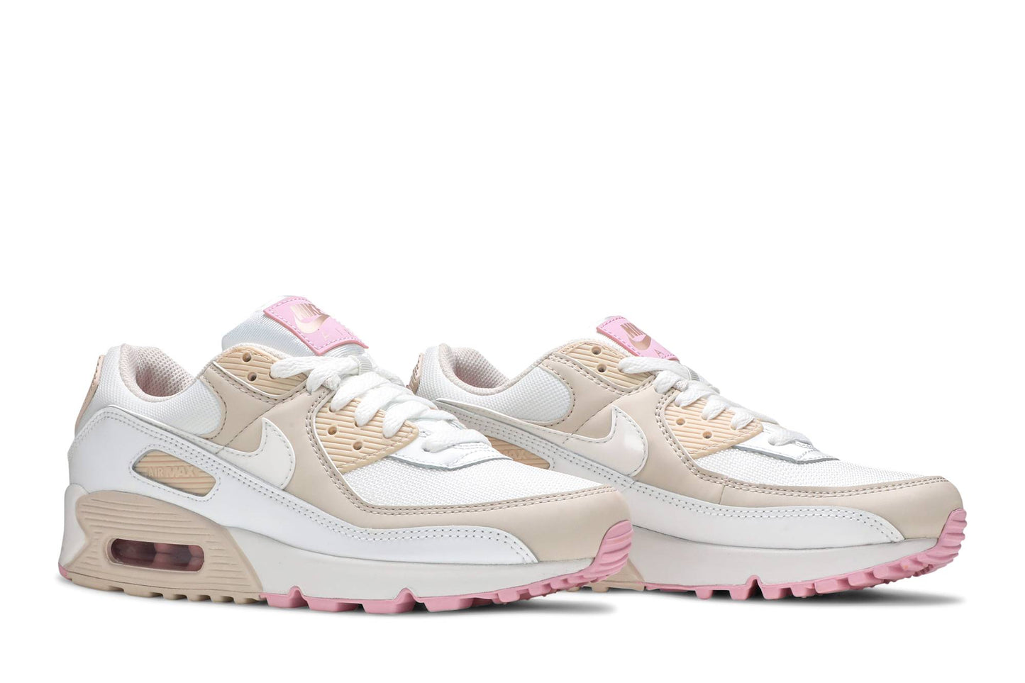 ( Women ) Nike Air Max 90 Summit White Light Orewood Brown CT1873-100