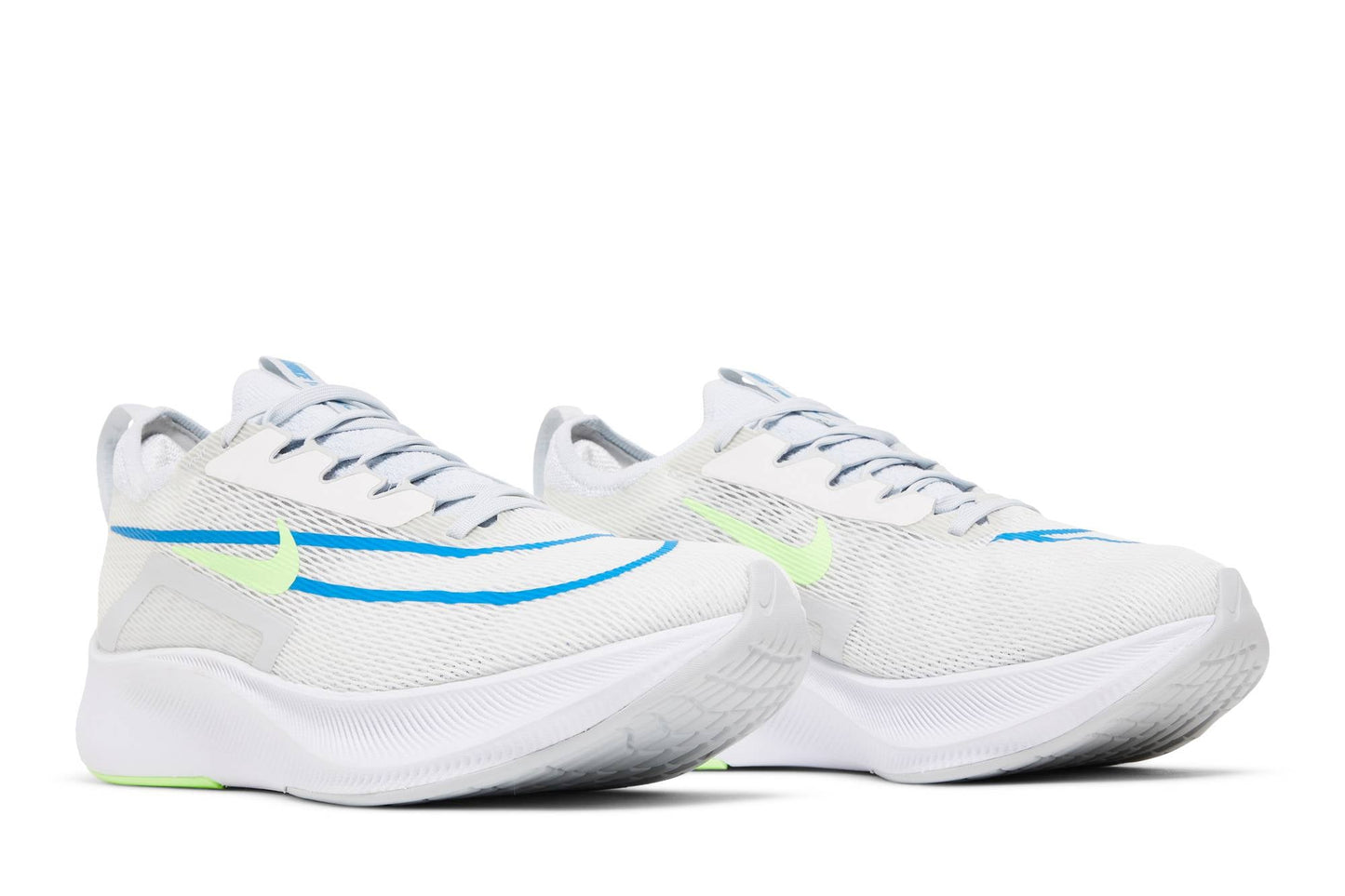Nike Zoom Fly 4 'White Imperial Blue Lime Glow' CT2392-100