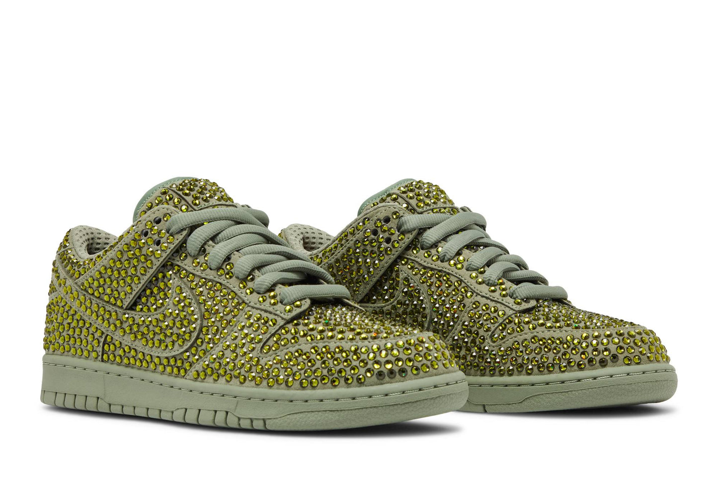 Cactus Plant Flea Market X Swarovski X Nike Dunk Low Spiral Sage CZ2670-300