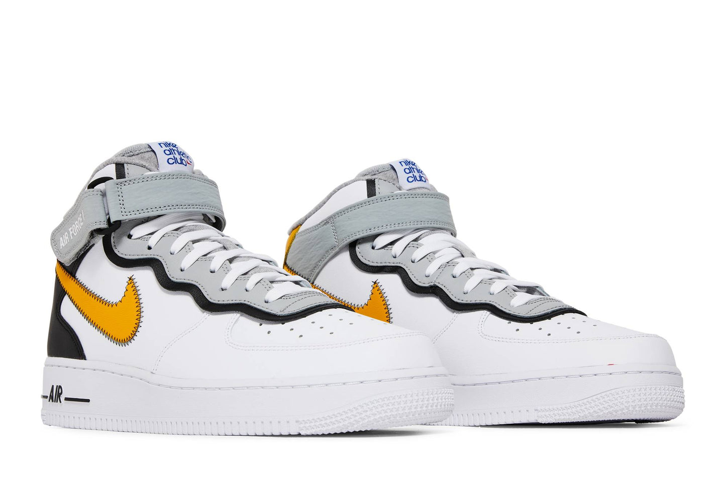 Nike Air Force 1 Mid Athletic Club White Yellow DH7451-101