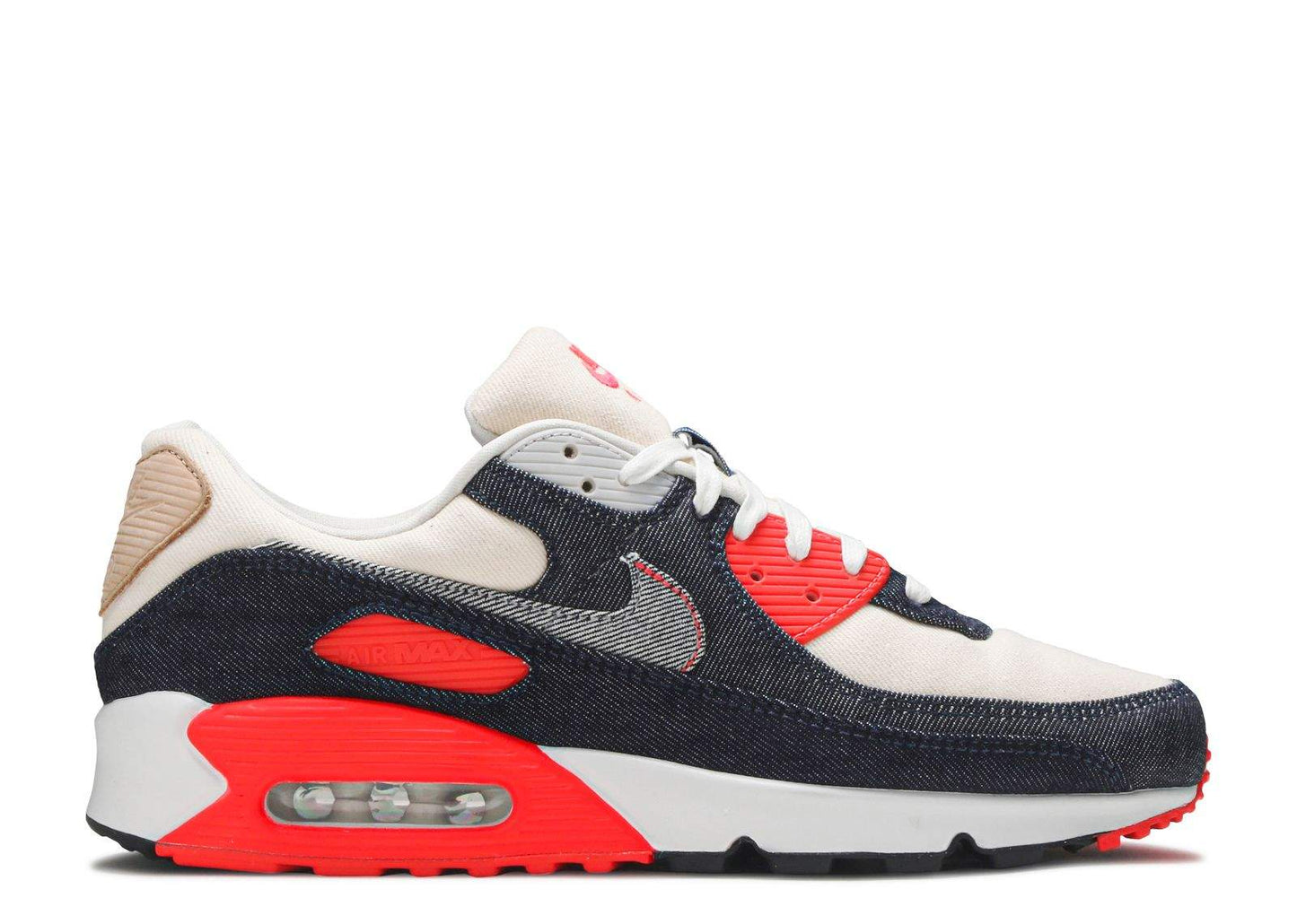 Nike Denham X Air Max 90 'Infrared' Everlasting Sneaker