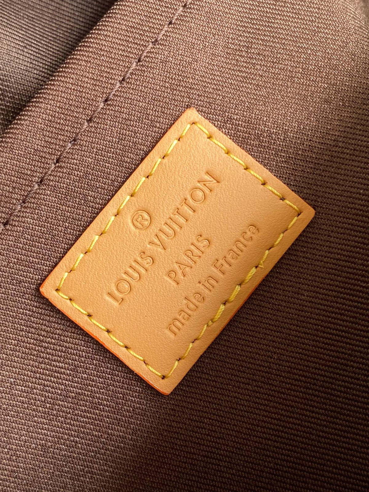 Louis Vuitton Monogram Multicolore Canvas Crossbody Bag with Leather Trim