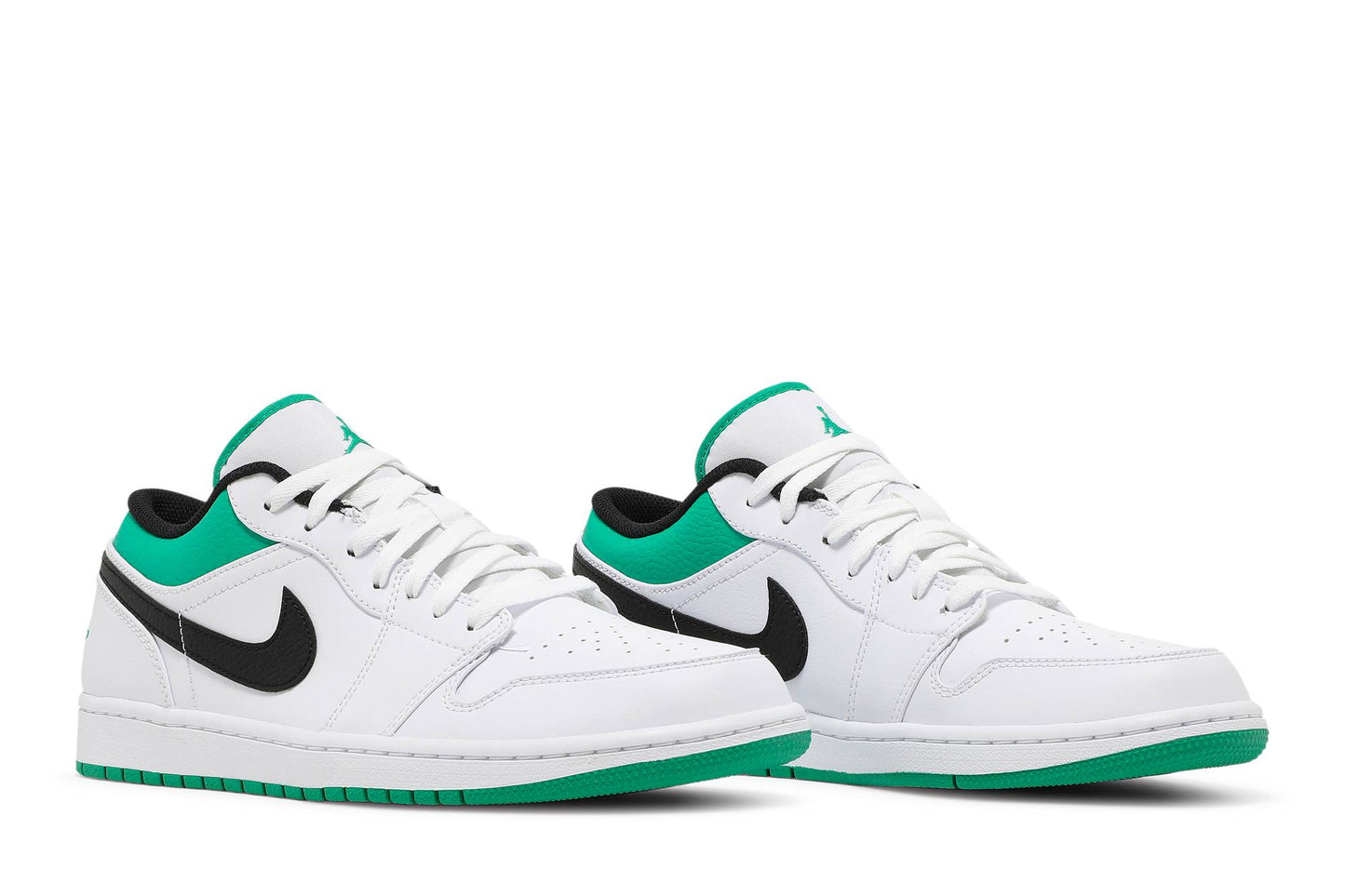 Air Jordan 1 Low 'White Lucky Green' 553558-129