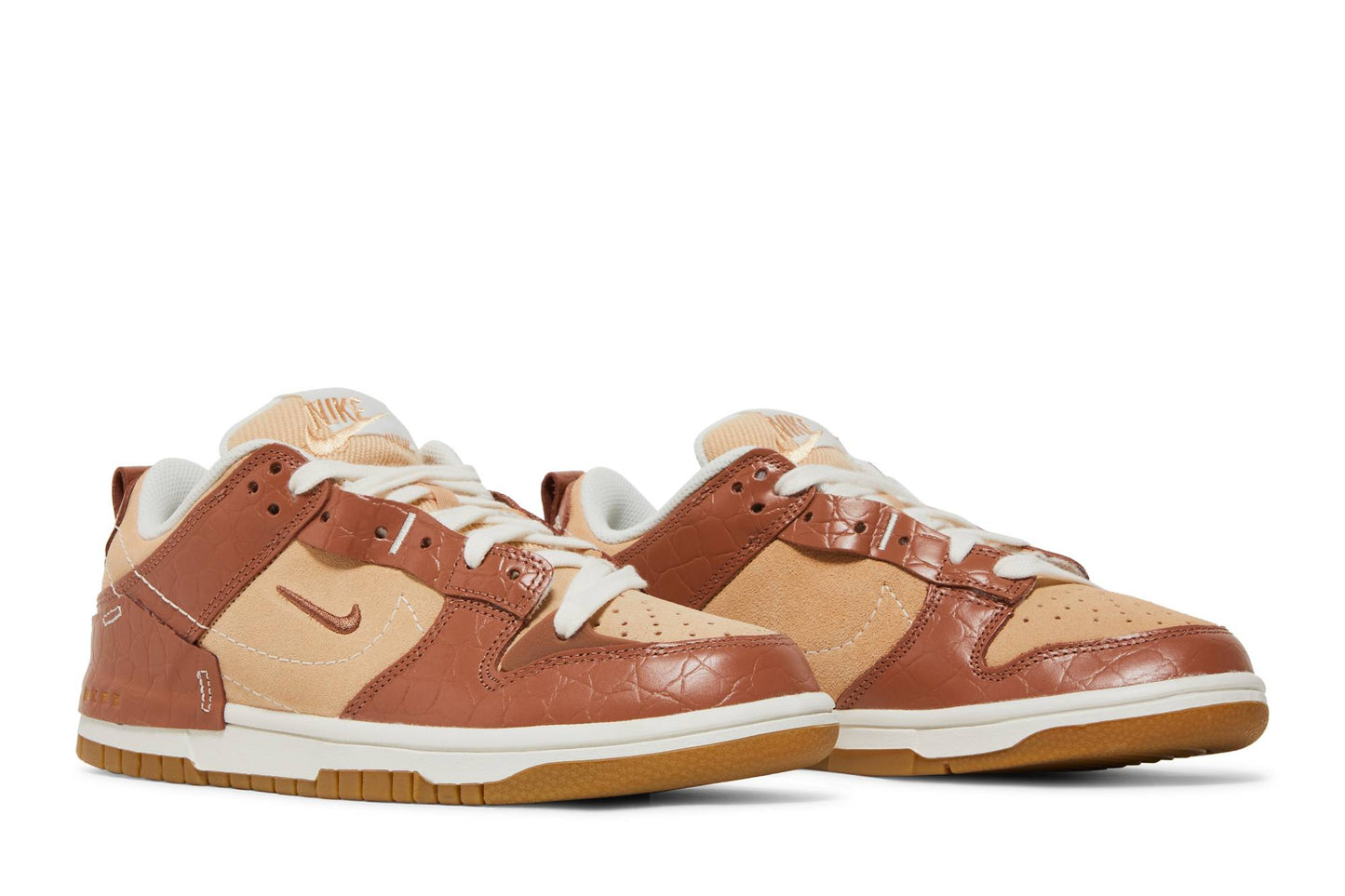 ( Women ) Nike Dunk Low Disrupt 2 'Brown Croc' DV1026-215