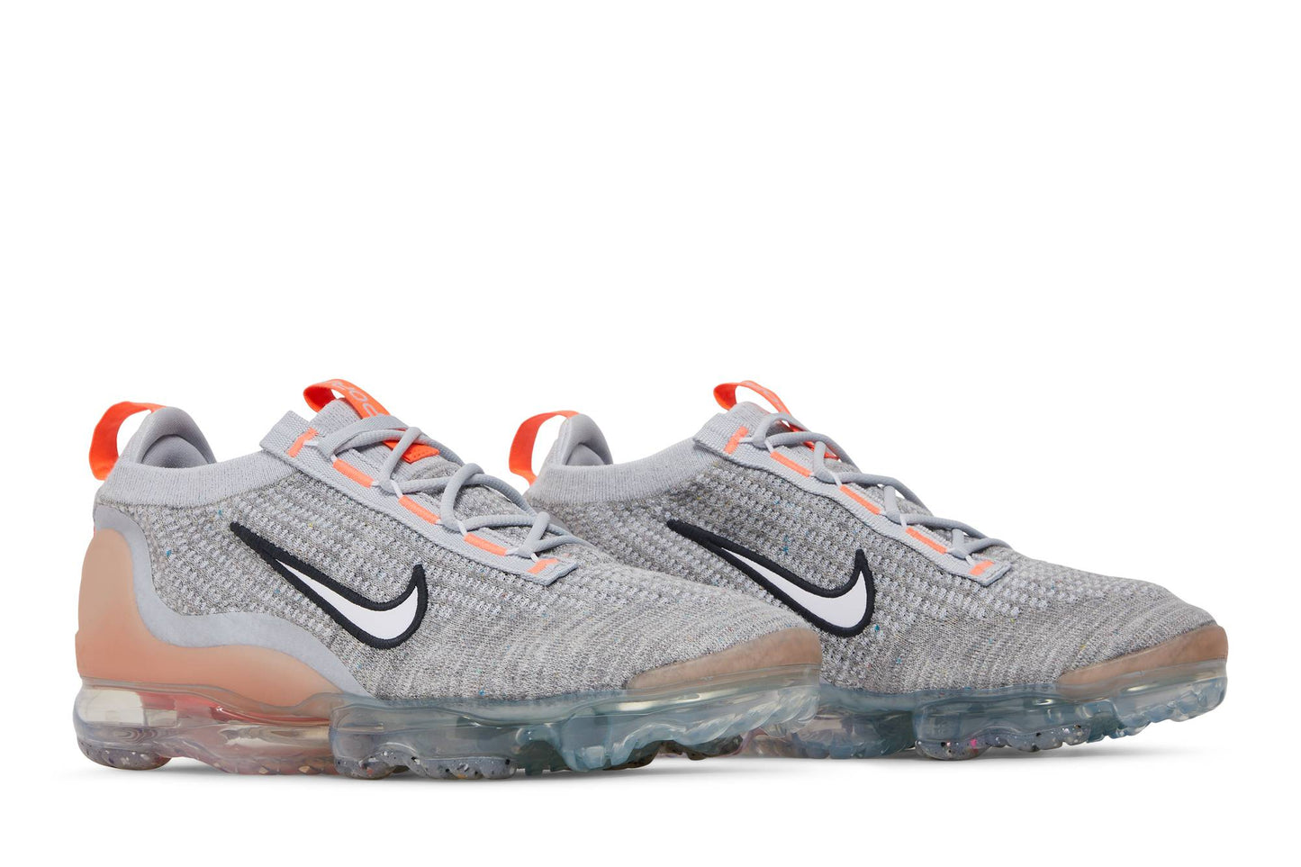 Nike Air VaporMax Flyknit 'Grey Fog Bright Mango' 2021 DH4084-002