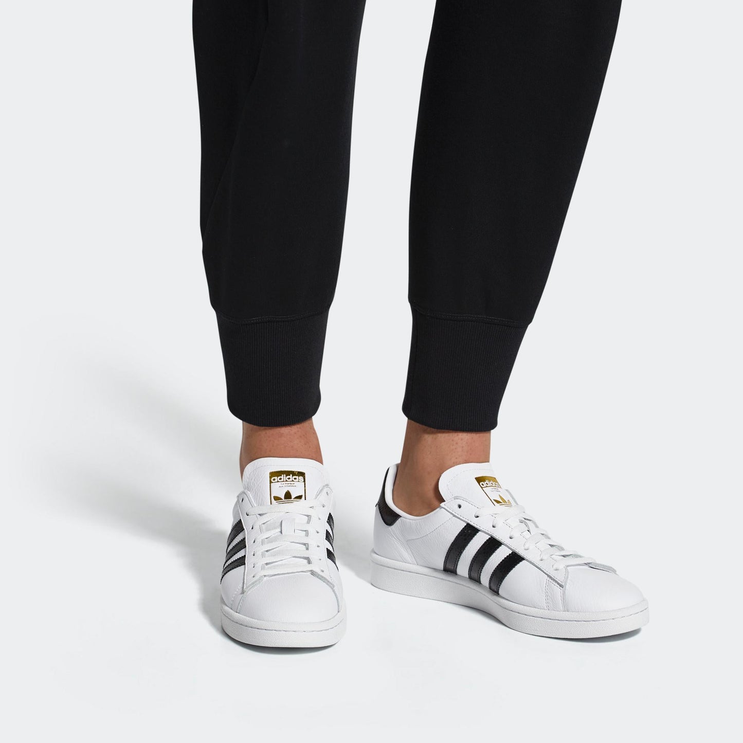 Adidas Originals Campus White Black CQ2074