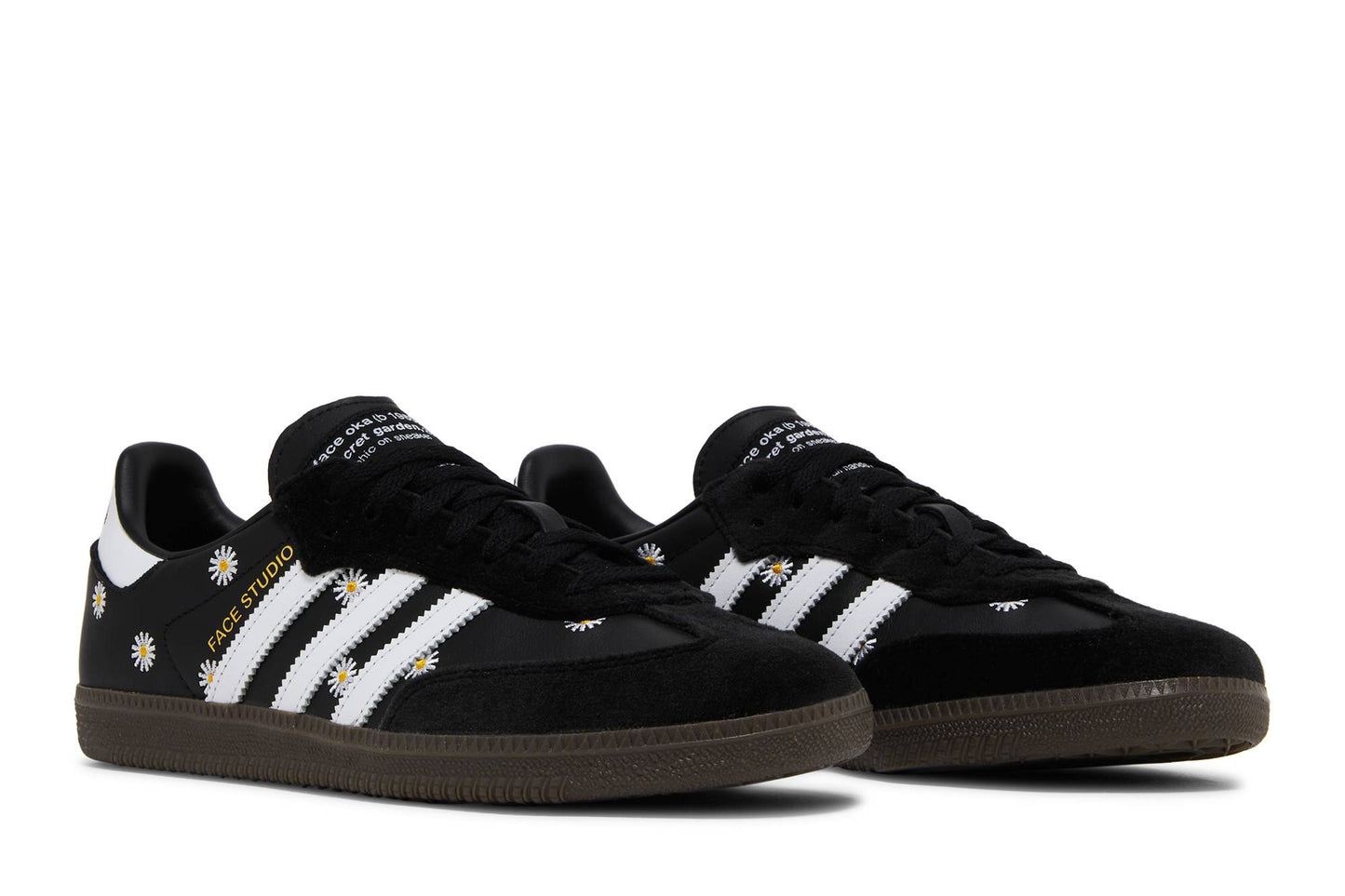 Atmos X FACE X Adidas Samba OG Embroidered Daisies H03848