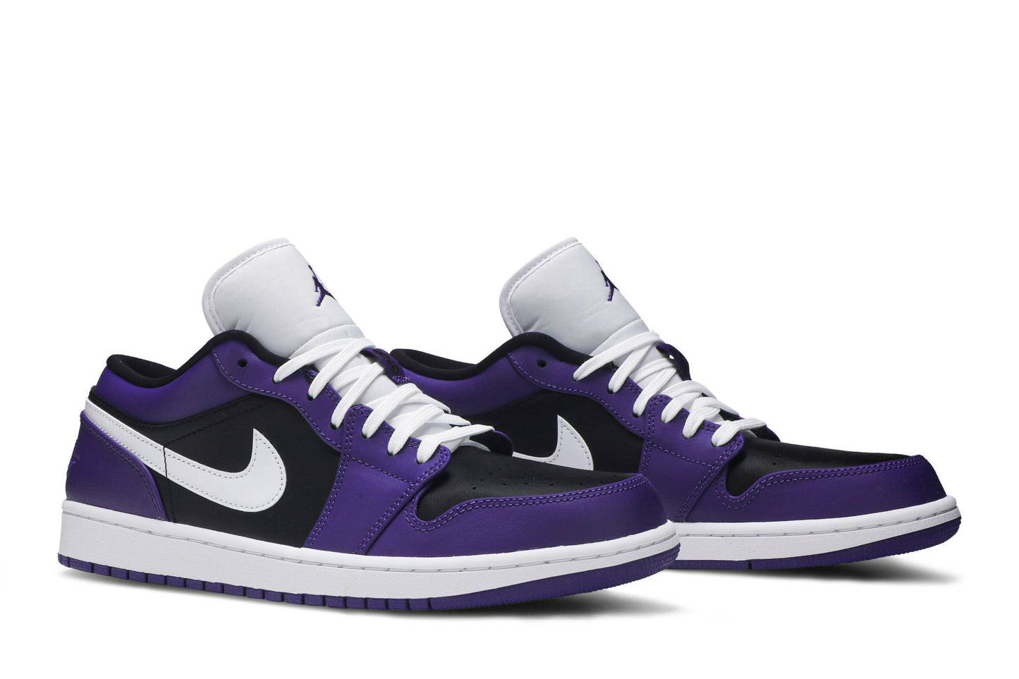Air Jordan 1 Low Court Purple Black 553558-501