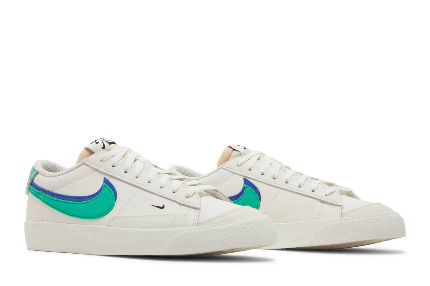 Nike Blazer Low 72 Double Swoosh 'Sail Green Blue' DO9777-001