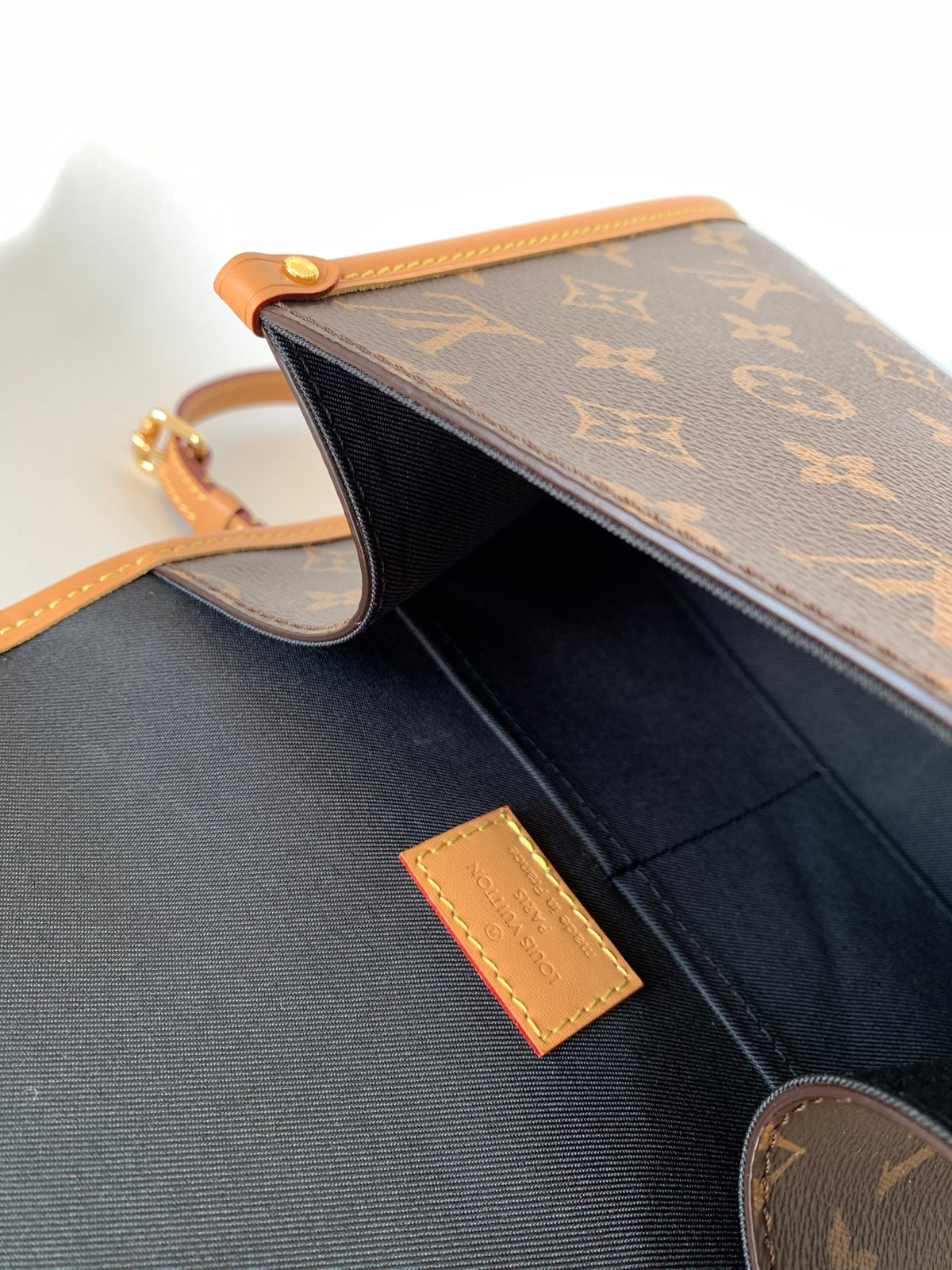 Louis Vuitton Monogram Canvas Marceau Shoulder Crossbody Bag - Brown