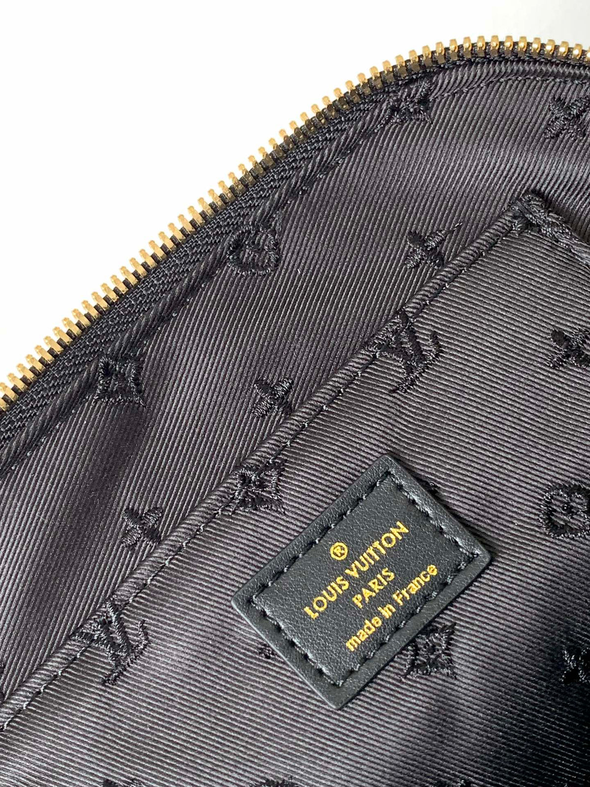 Louis Vuitton Alma BB Bubblegram Leather Handbag - Black