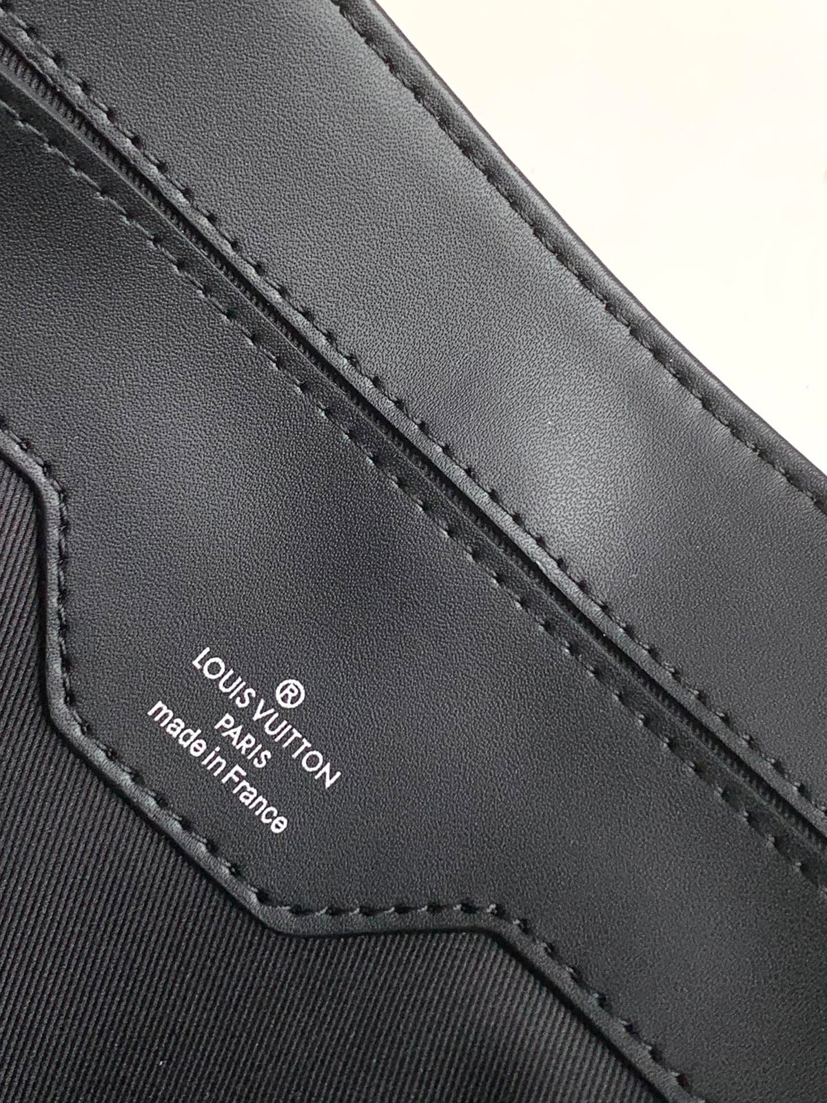 Louis Vuitton Monogram Eclipse Canvas Tote Bag - Black Business Briefcase
