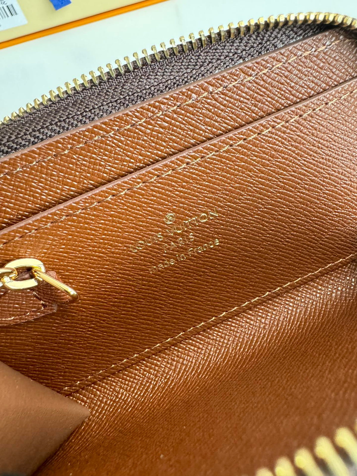 Louis Vuitton Monogram Key Pouch - Brown Coated Canvas Zippered Wallet