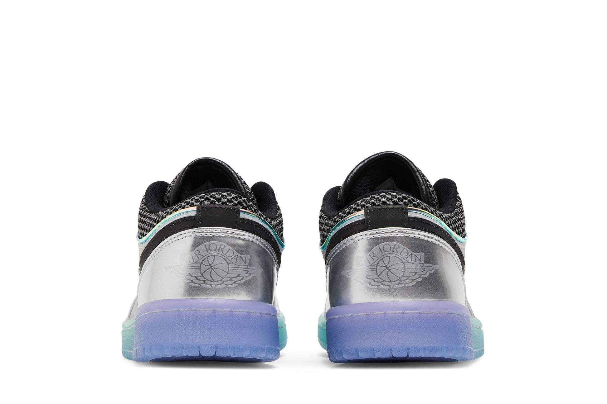 ( Women ) Air Jordan 1 Low SE 'Metallic Silver Gradient' DJ5199-109