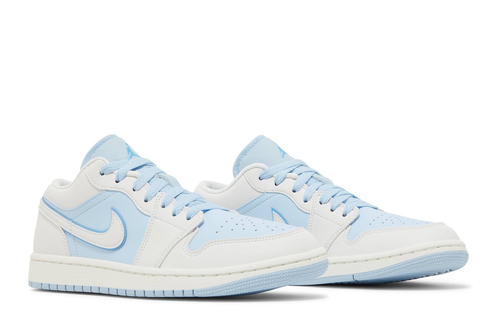 ( Women ) Air Jordan 1 Low SE Reverse Ice Blue DV1299-104