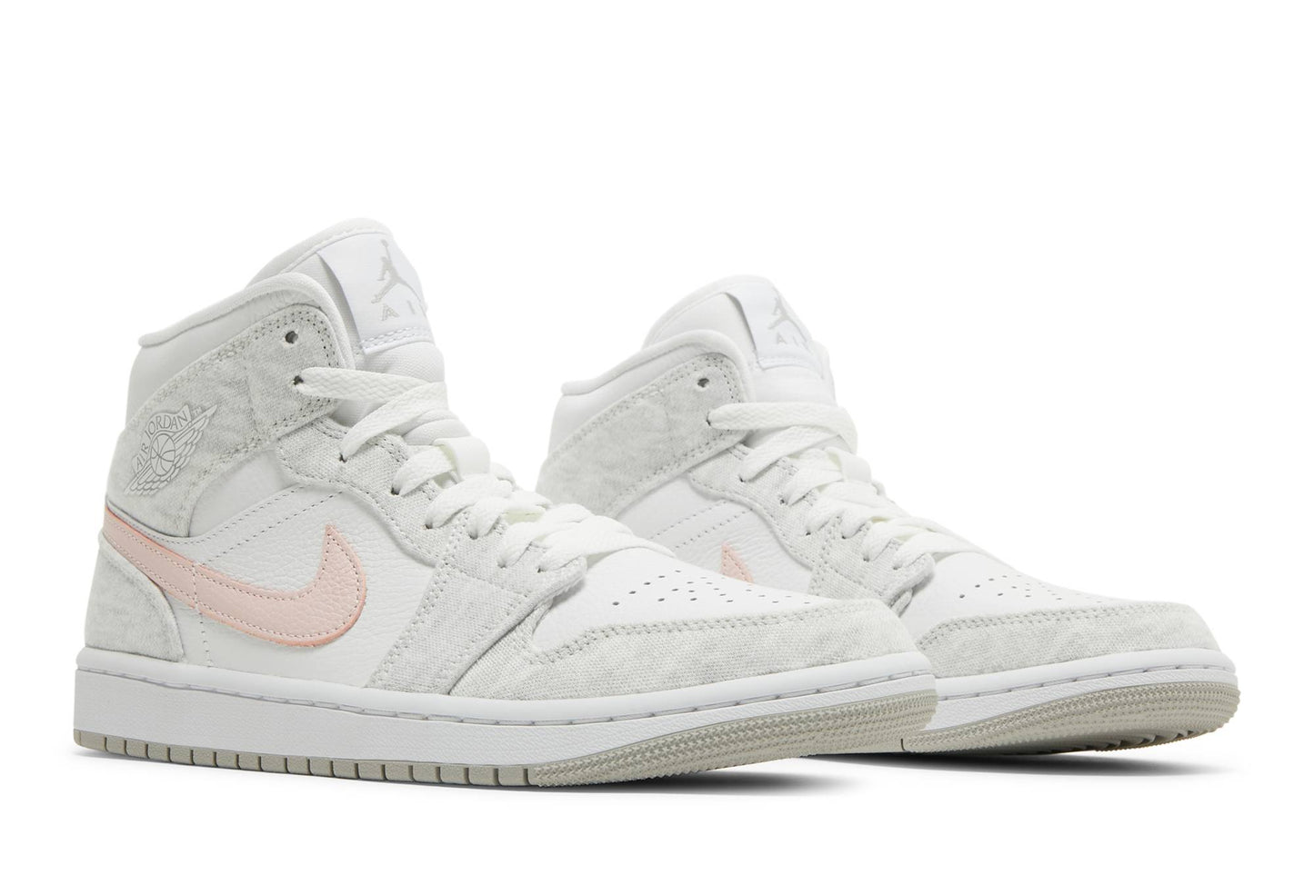 ( Women ) Air Jordan 1 Mid SE White Light Iron Ore DN4045-001