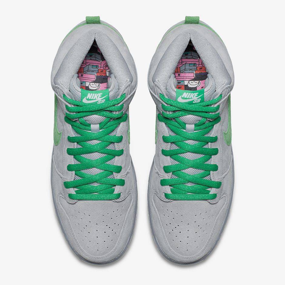 Nike SB Dunk High Pro Silver Box 313171-039