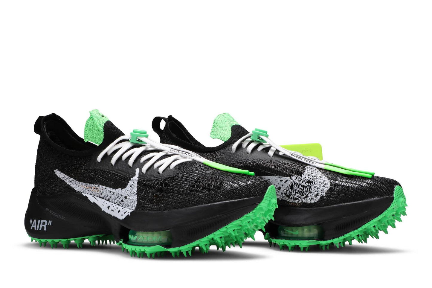 Off-White X Nike Air Zoom Turbo Next% Flyknit 'Black' CV0697-001