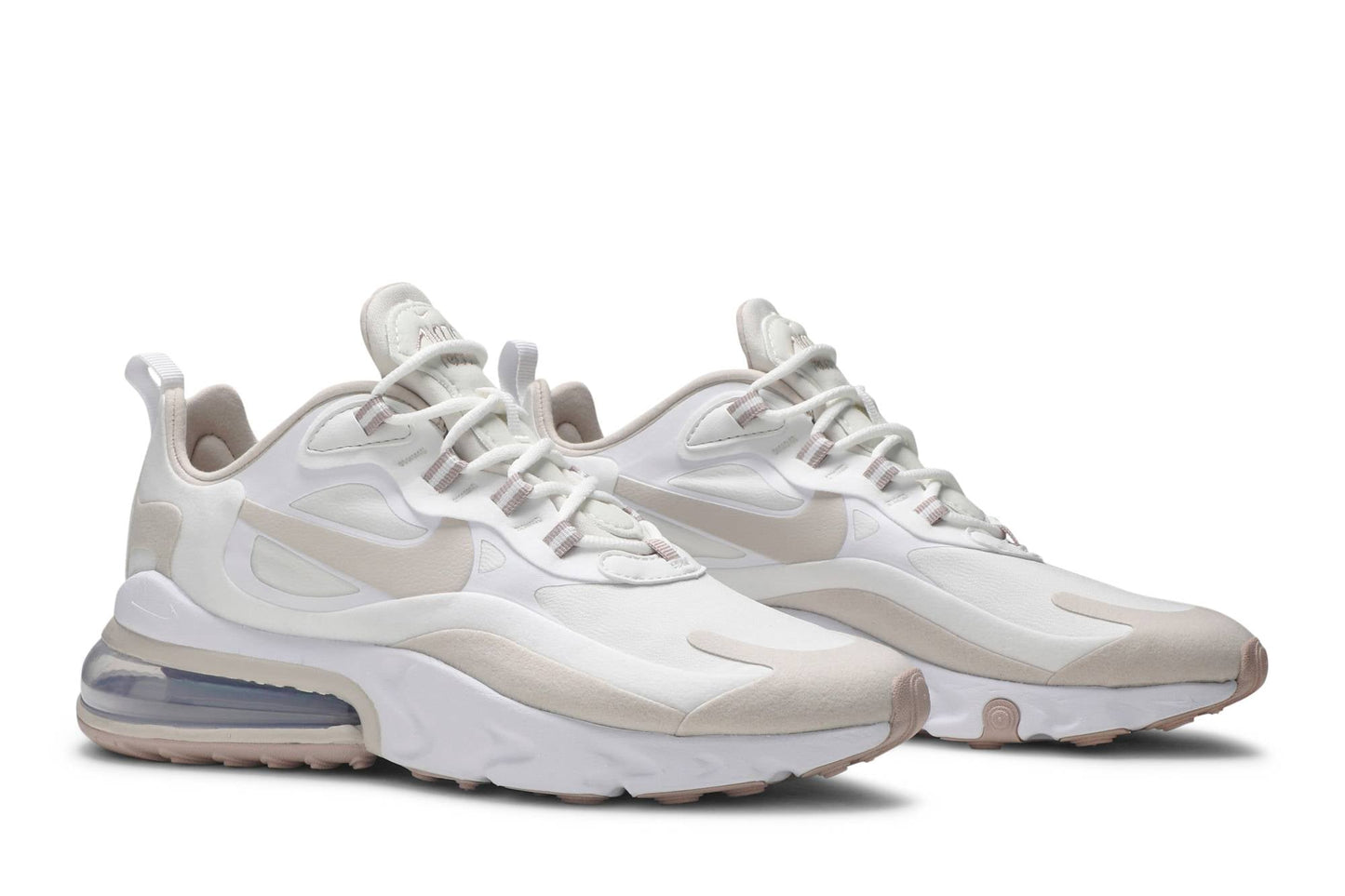 ( Women ) Nike Air Max 270 React Summit White Orewood Brown CJ0619-102