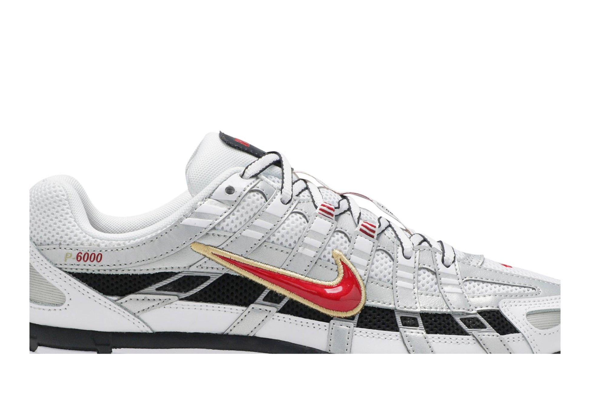 ( Women ) Nike P-6000 CNPT Metallic Silver Red BV1021-101