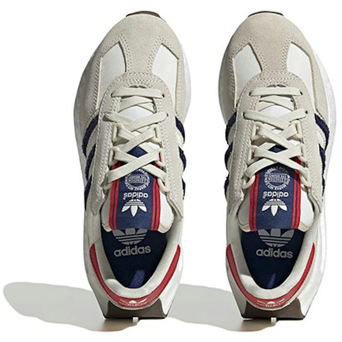 ( Youth ) Adidas Originals Retropy E5 'Beige Navy White' HQ1532