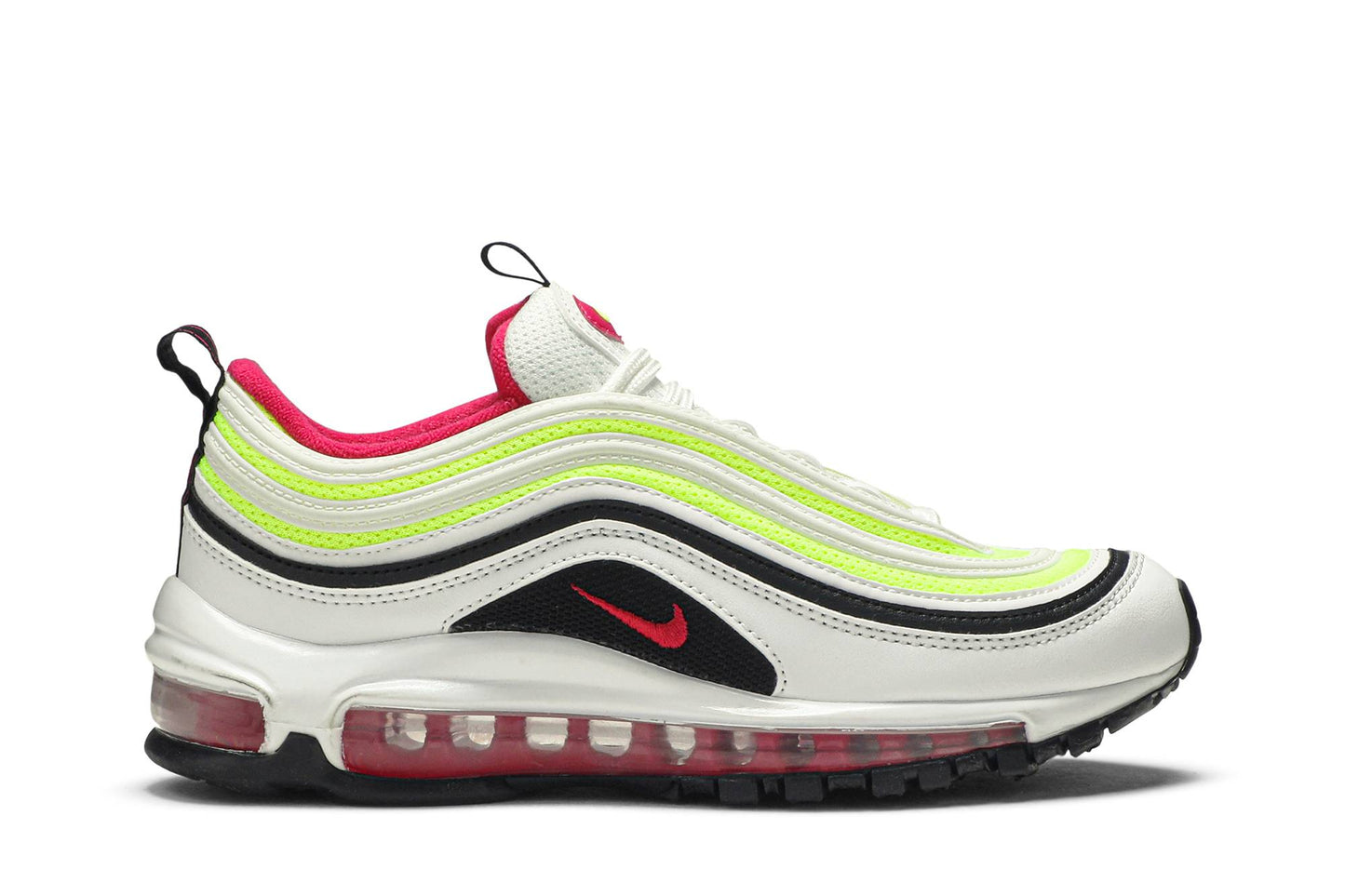 ( Youth ) Nike Air Max 97 White Rush Pink Volt CJ9978-100