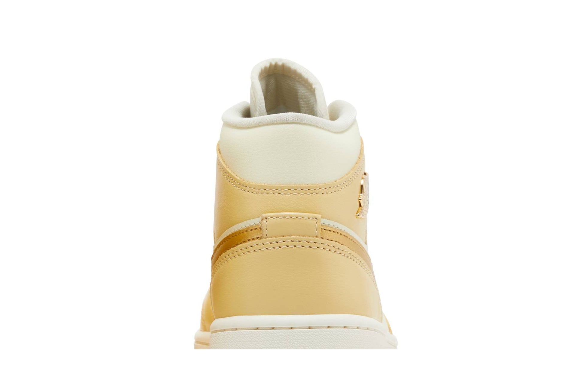 ( Women ) Air Jordan 1 Mid 'Pale Vanilla Gold' FB9892-200