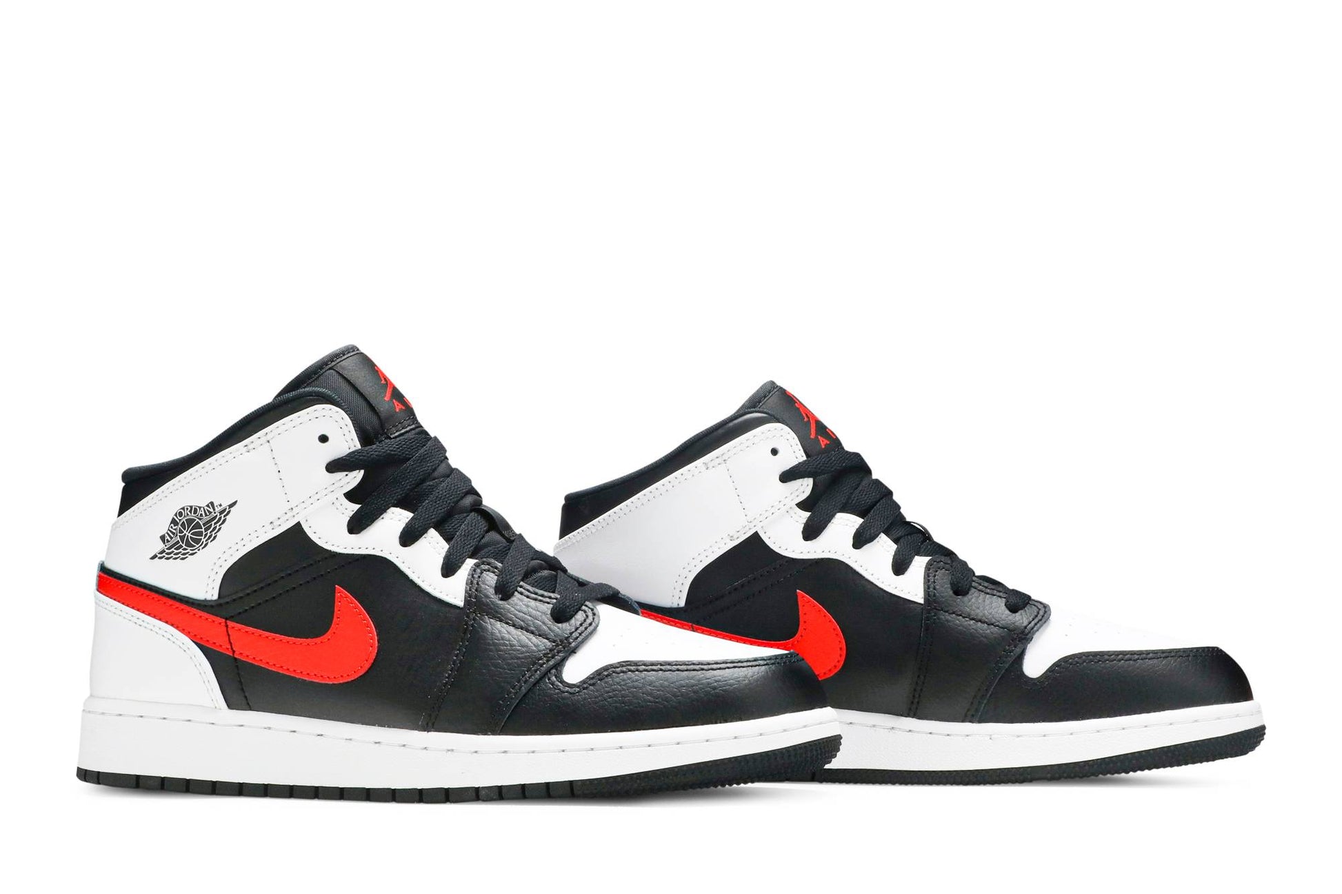 ( Grade School ) Air Jordan 1 Mid 'Chile Red' 554725-075