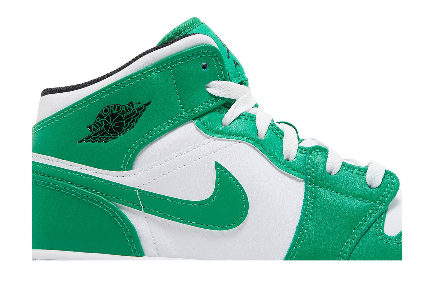 ( Grade School ) Air Jordan 1 Mid Lucky Green DQ8423-301
