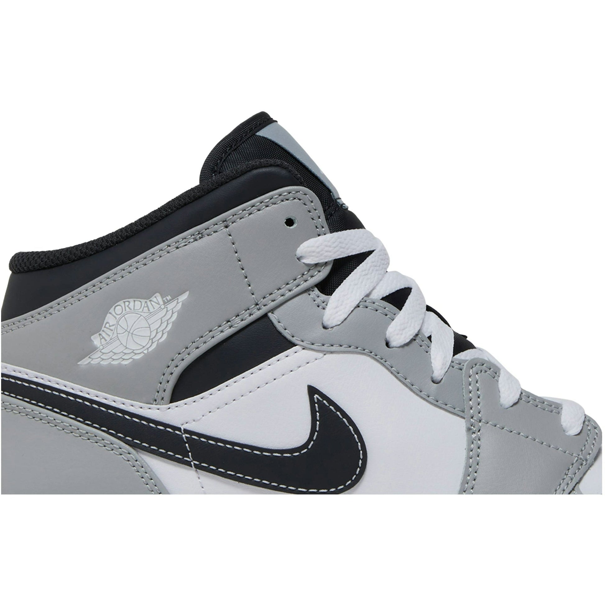 ( Grade School ) Air Jordan 1 Mid Greyscale 554725-078