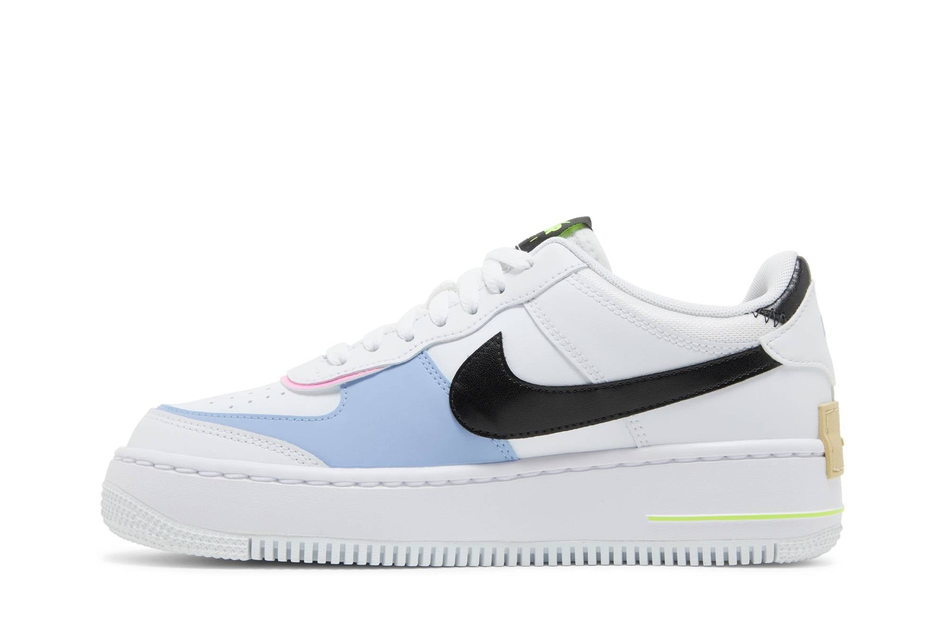 ( Women ) Nike Air Force 1 Shadow 'White Black Pastel' FJ0735-100