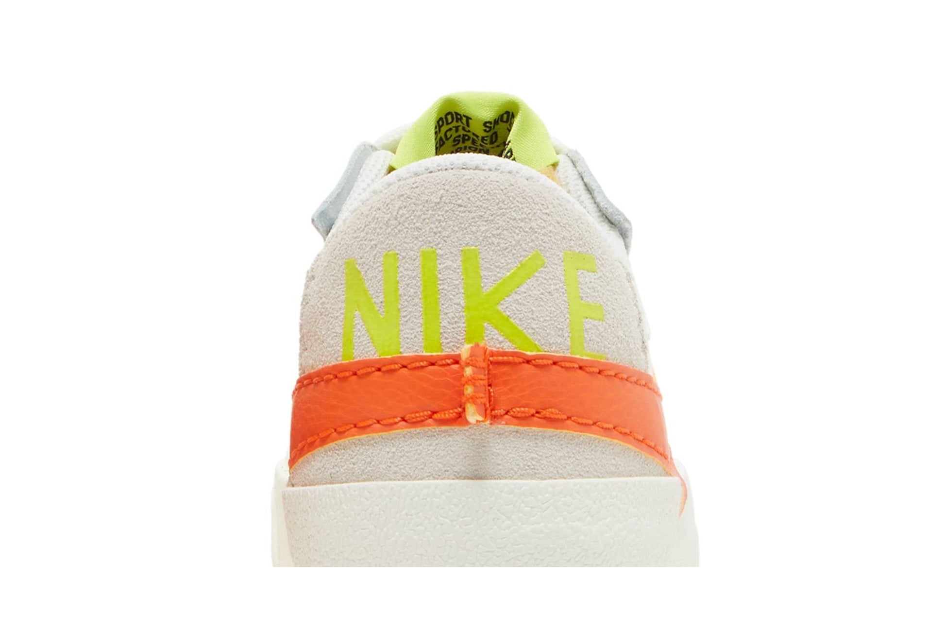( Women ) Nike Blazer Low Jumbo 'Volt Orange' DQ1470-103