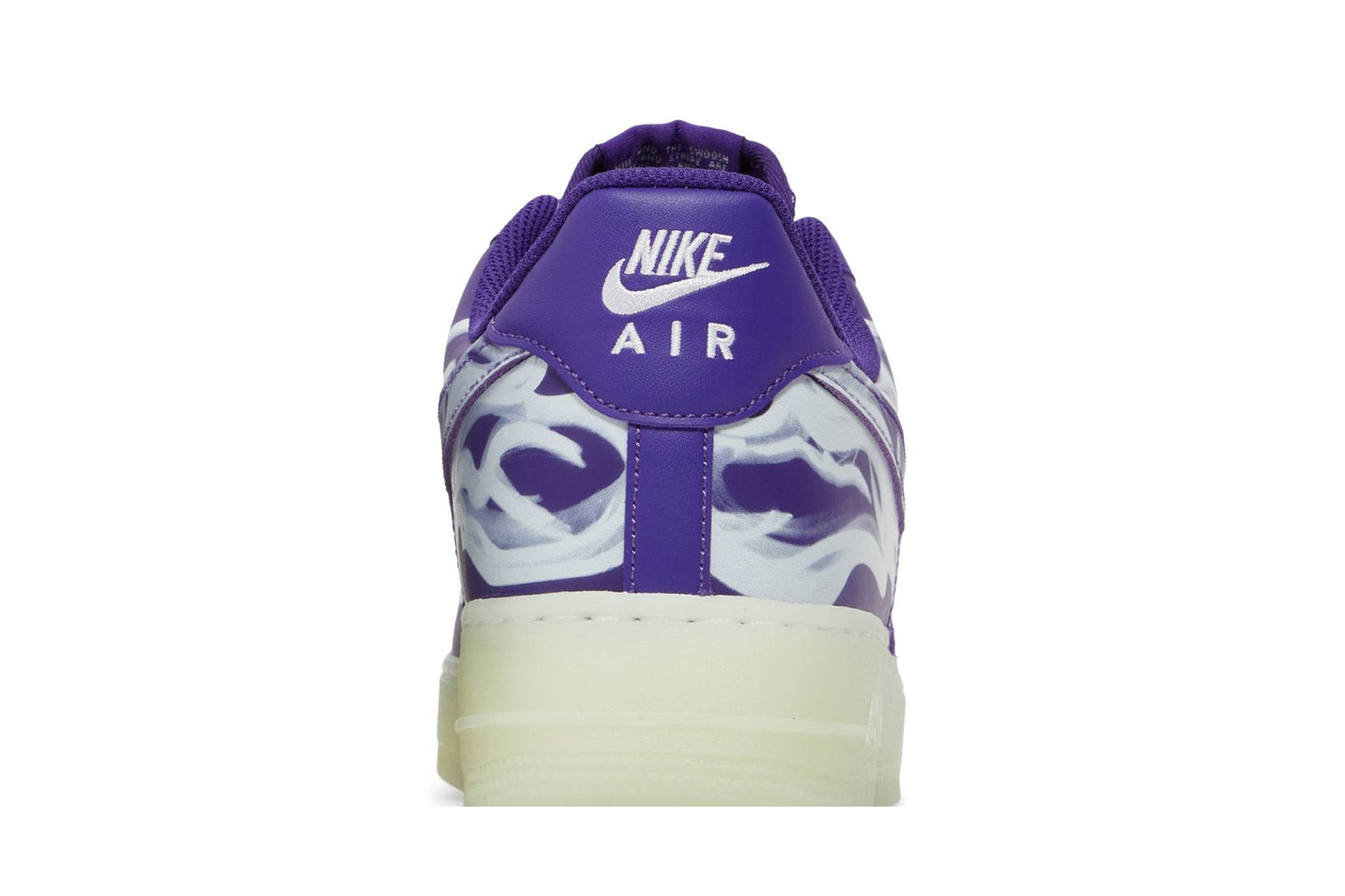 Nike Air Force 1 Low 'Purple Skeleton' CU8067-500
