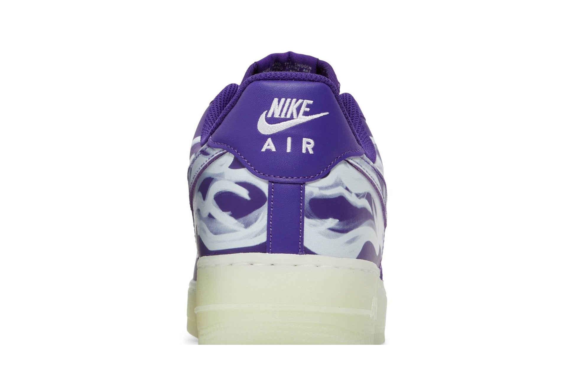 Nike Air Force 1 Low 'Purple Skeleton' CU8067-500