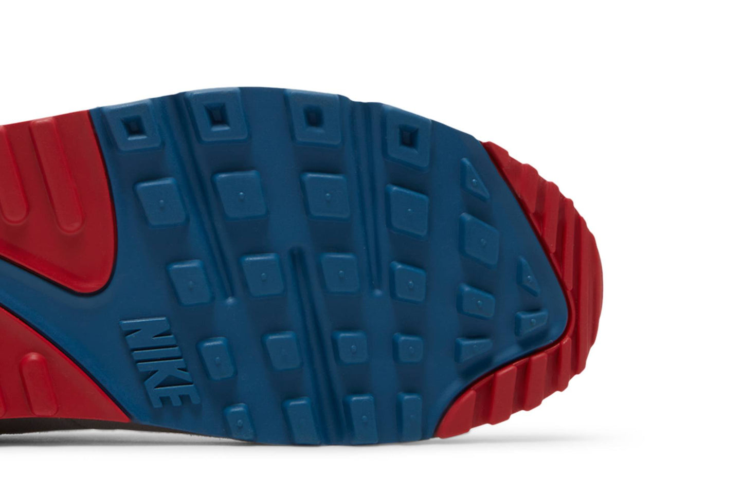 Nike Air Max 90 'Athletic Club White Red Blue' DQ8235-001