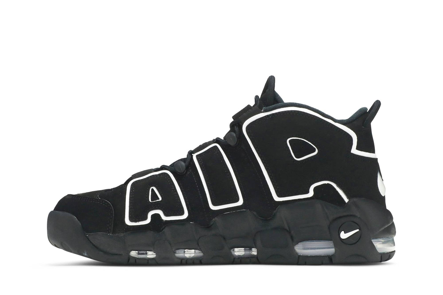 Nike Air More Uptempo 'Black White' 2016/2020 [also Worn By BTS J-Hope] 414962-002